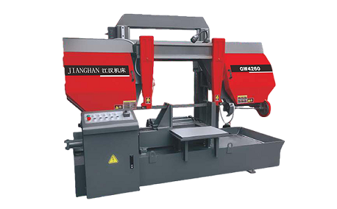 上思龙门带锯床运行中途停止切割产生的原因是什么？